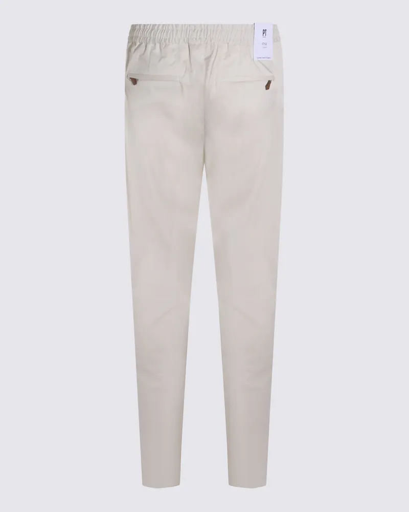 PT TORINO Men's Trousers Bianco _ Co Pa El White