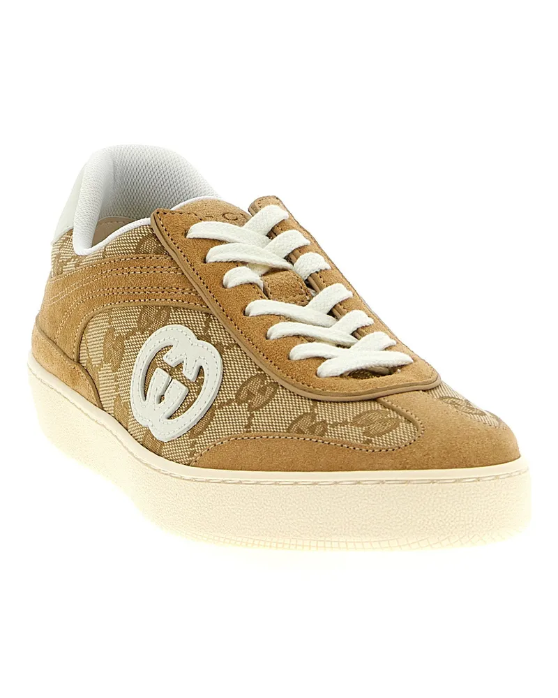 Gucci G75 Sneaker — Tan Tan