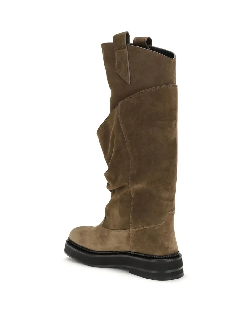 ATTICO La Passeggiata Boot — Brown Brown