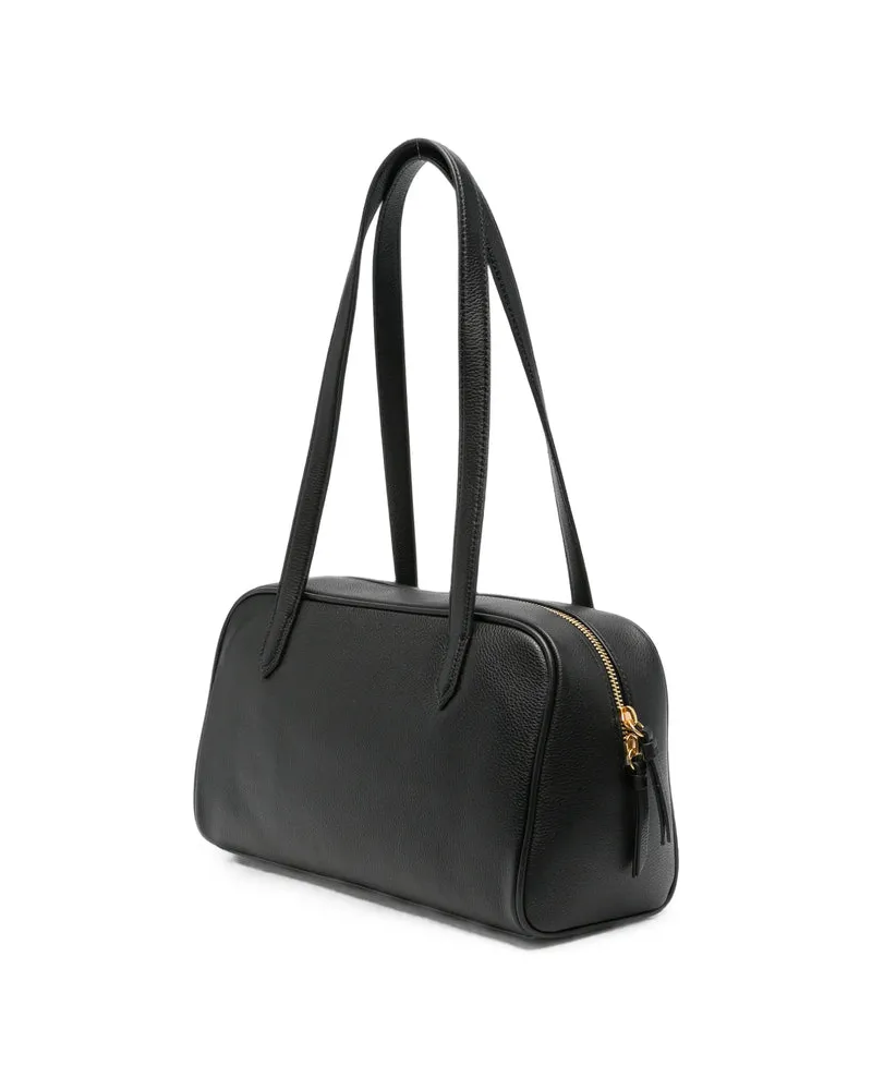Zadig & Voltaire Calf Leather Shoulder Bag — Black Black