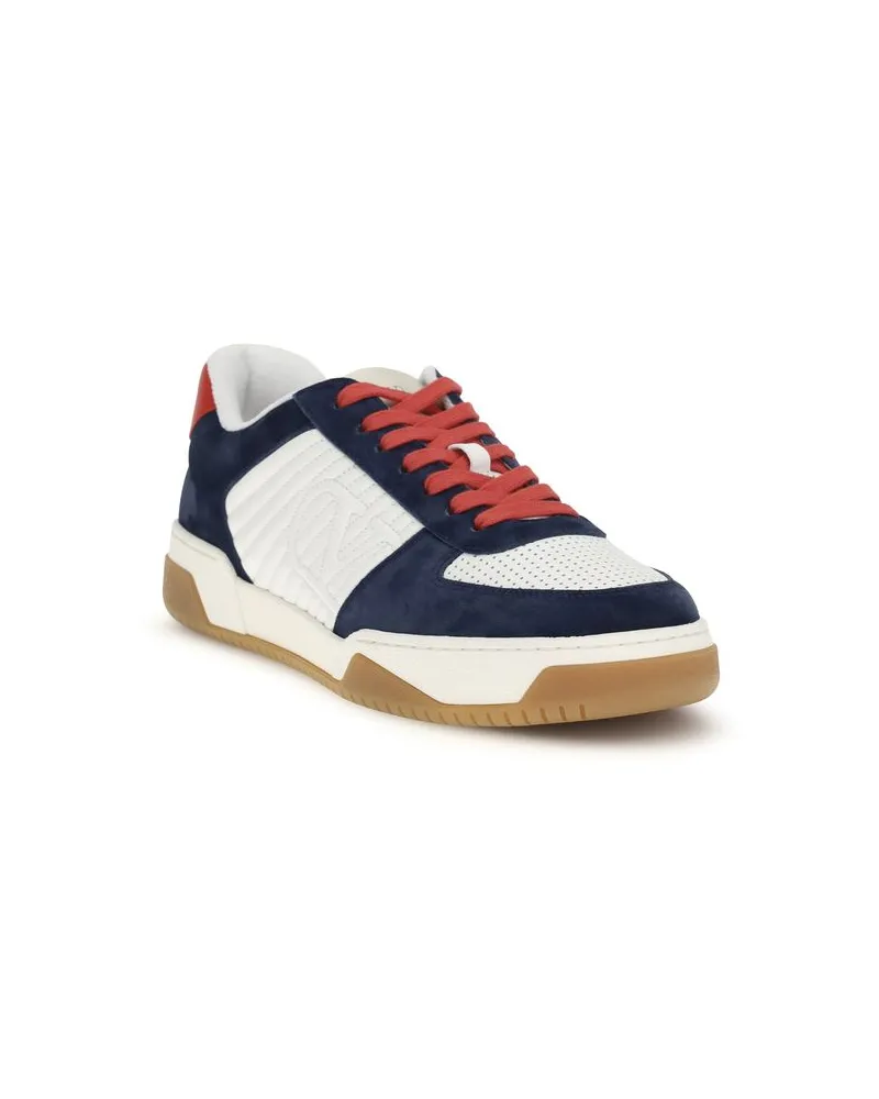 Valentino Garavani Men's Multicolor Calf Leather Bos Taurus Athletic Sneakers Multicolor