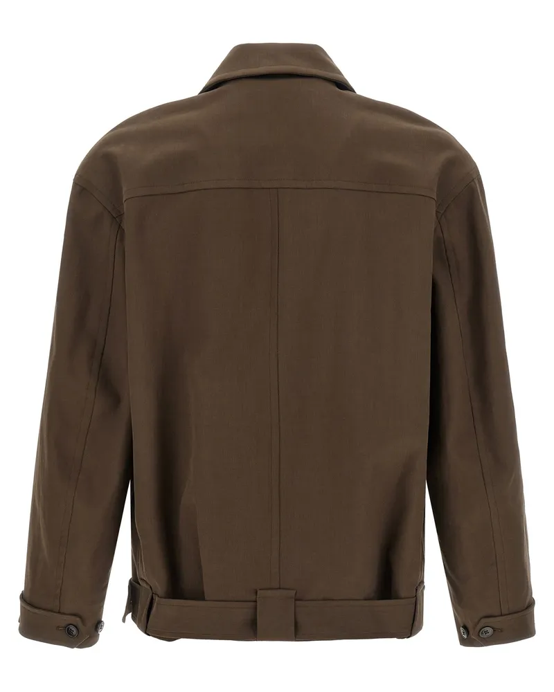 Dries van Noten Varrick Jacket — Brown Brown