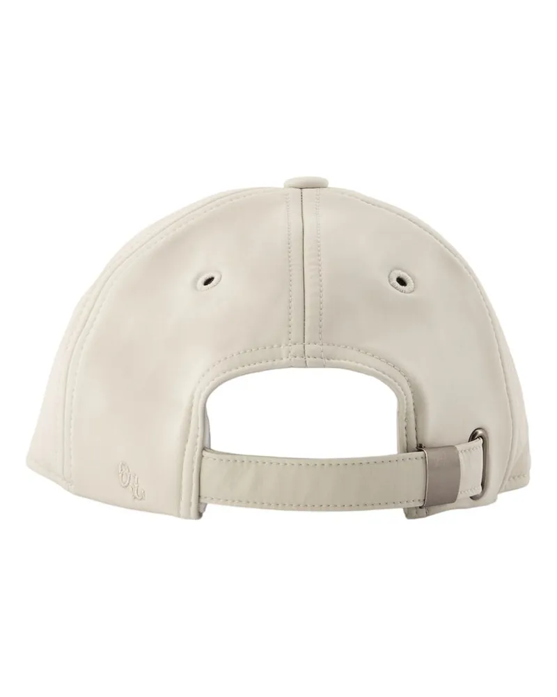 Our Legacy Unisex Ballcap Cap-  - Synthetic Grey Accessories Hats Beige