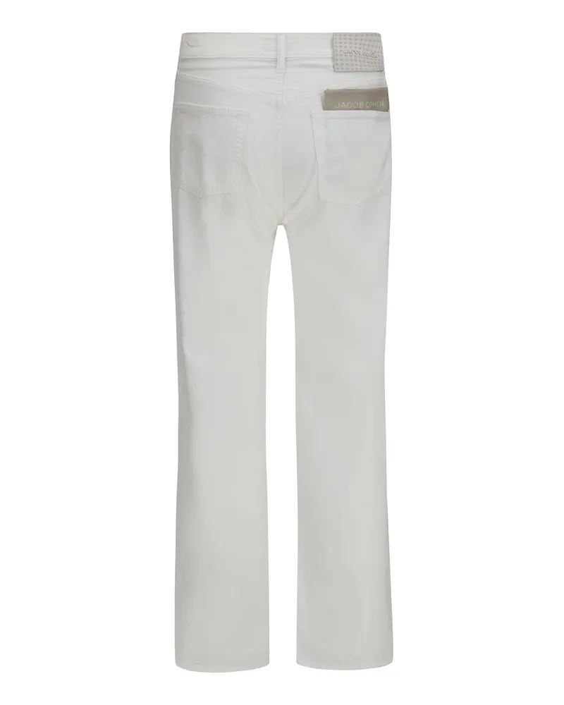 Jacob Cohën Men's Edo Vintage 5-Pocket Jeans Opticalwhite Cotton; Elastane Opticalwhite
