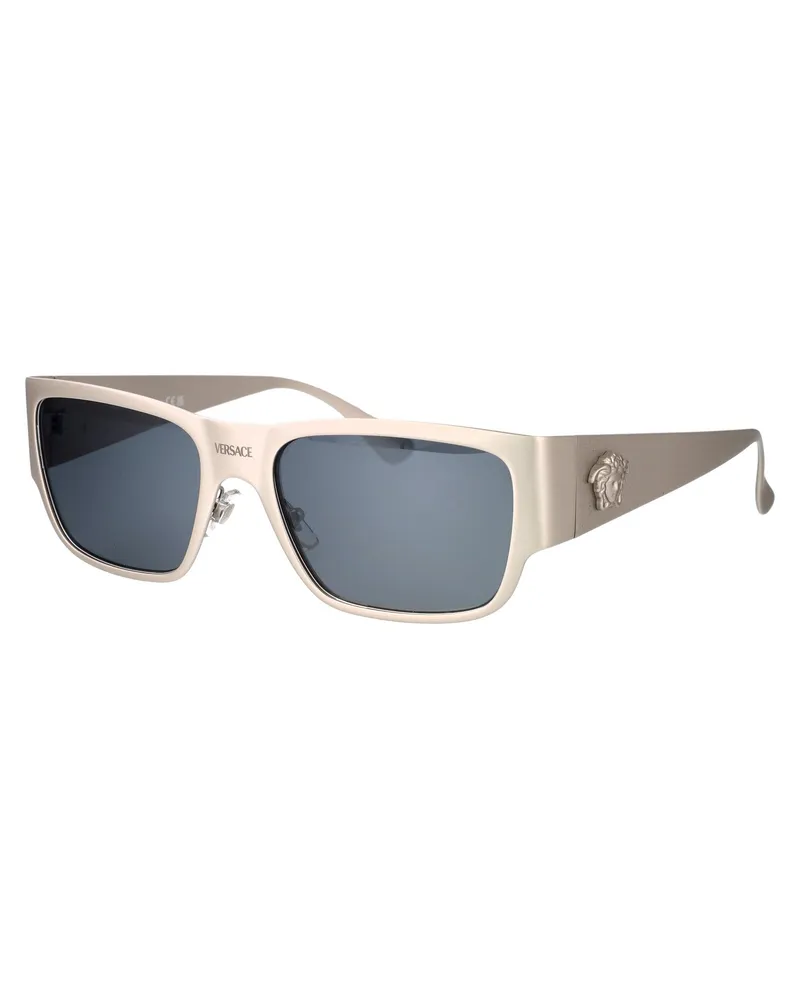 Versace Men's Sunglasses 0ve2262 Silver Metal Silver