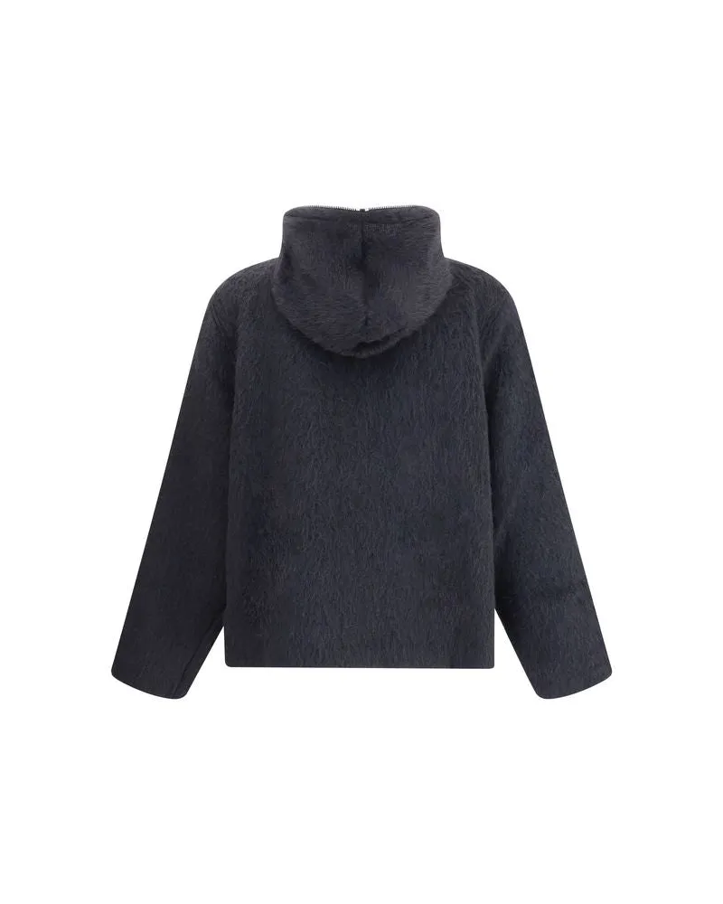 Our Legacy Men's Black Wool Sweatshirt Clothing Black
