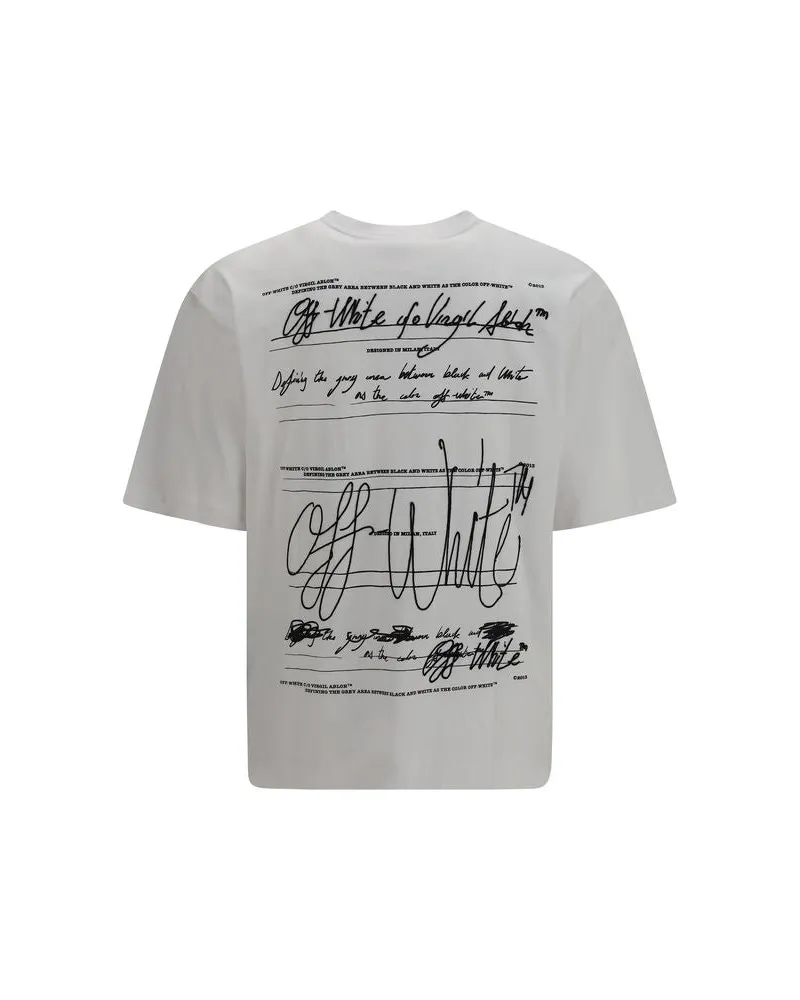 OFF-WHITE Stroke Skate T-shirt — White White