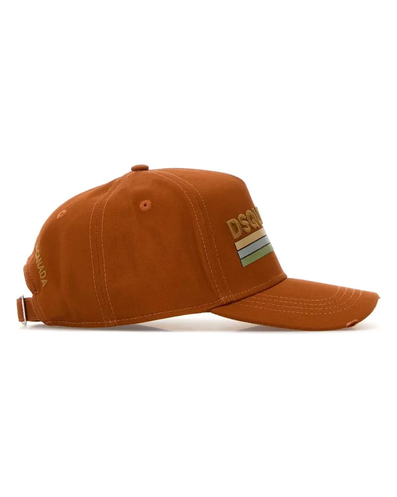 Dsquared2 Bcm096305c00001 5061 Bruciato Exterior: Cotton Cappelli Hat Orange