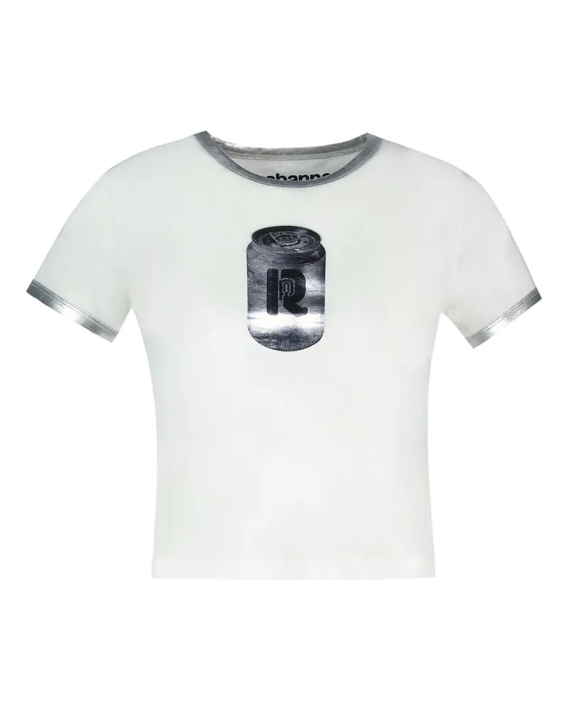 Paco Rabanne Women's Tee T-Shirt -  Cotton White Concept-Store Ready-To-Wear White
