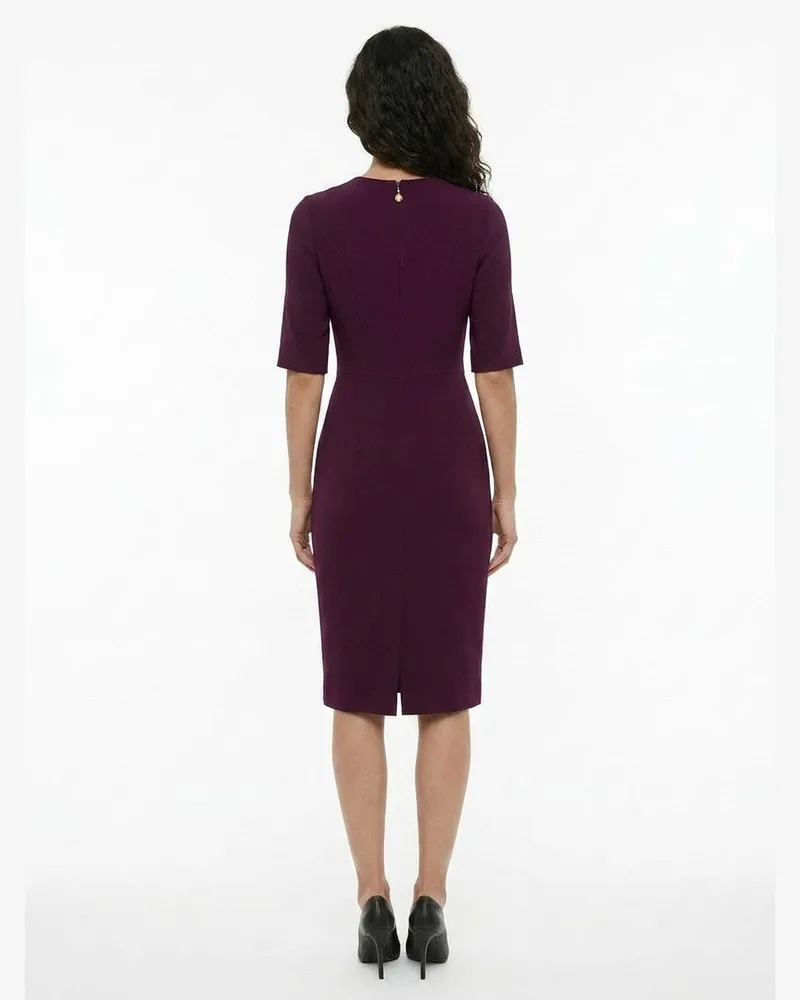 Dolce & Gabbana Women's Purple Acetate Cocktail Dress Purple