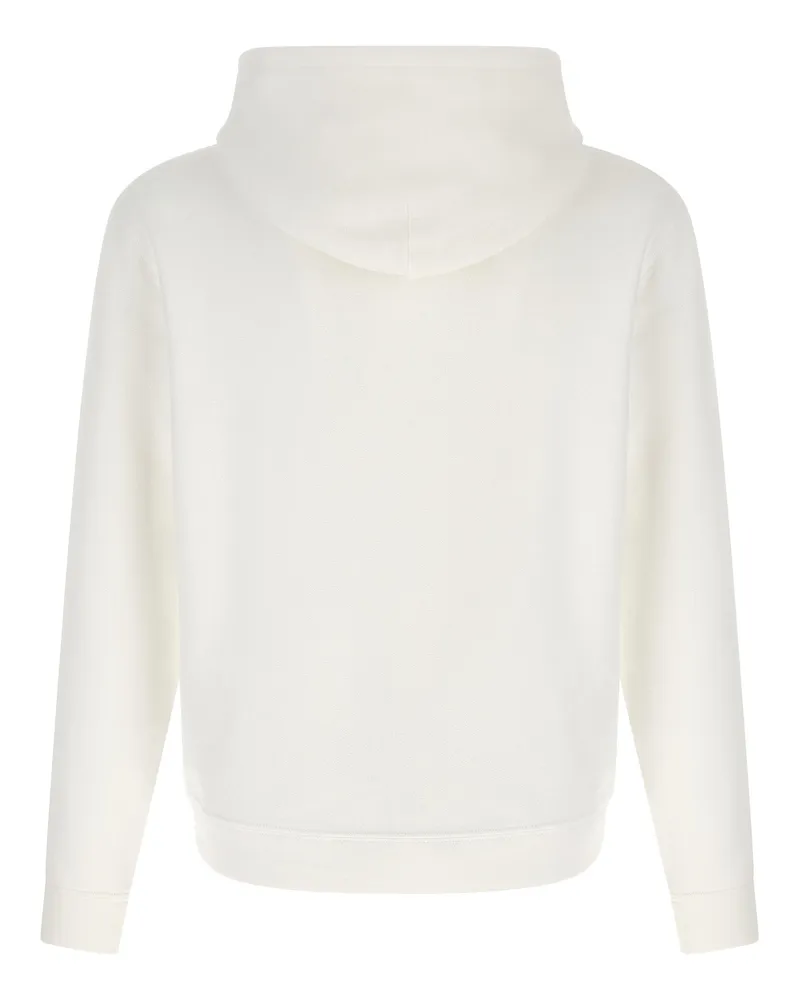 Ralph Lauren Loopback Cotton Hoodie — Cream Cream