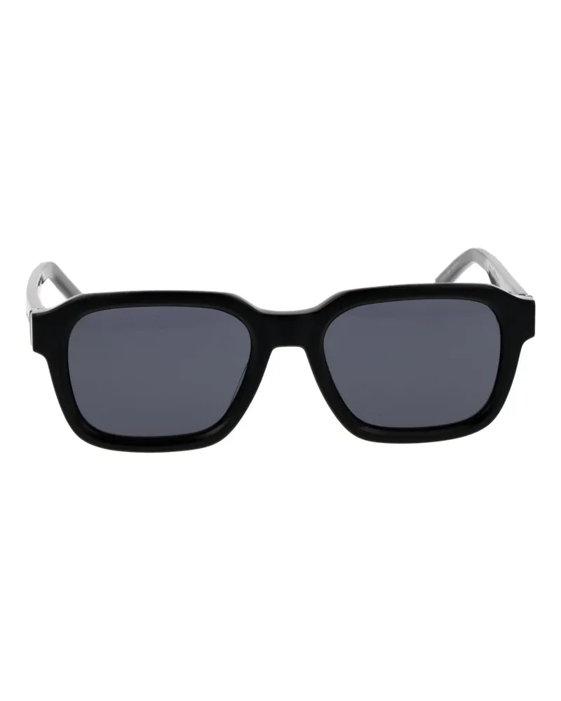 Tommy Hilfiger TO-1068522 Acetate Square Sunglasses — Black Black