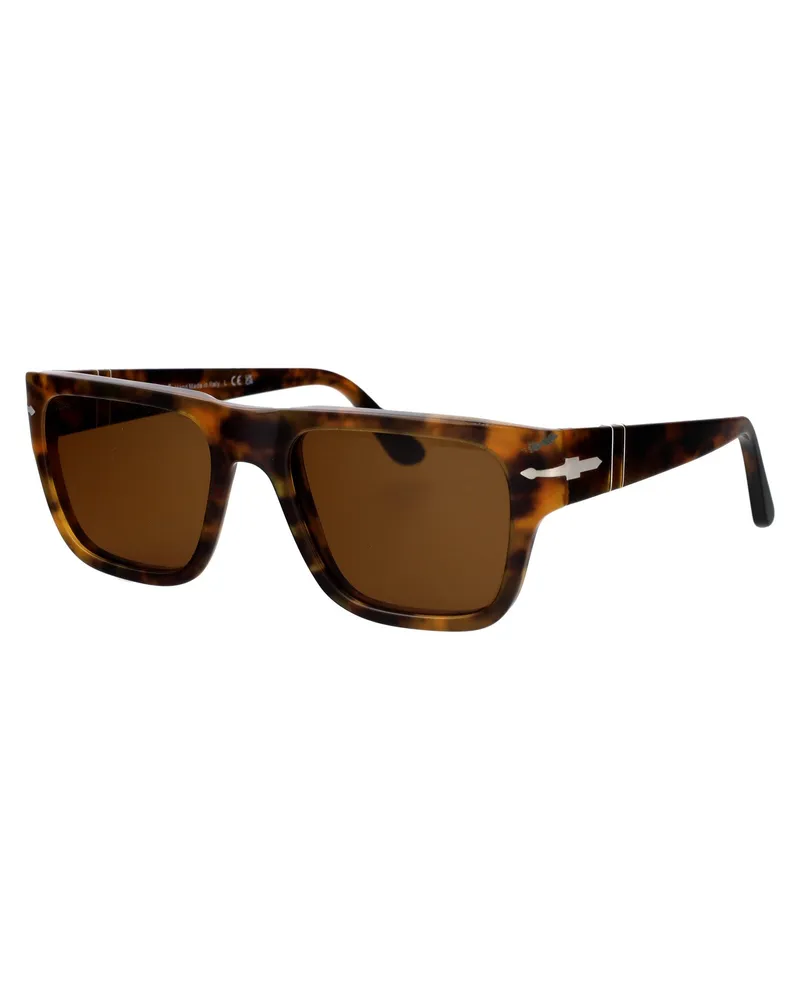 Persol Unisex Sunglasses 0po3348s Havana Brown Acetate Brown
