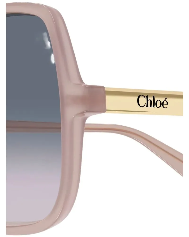 Chloé CH0362S005 Oversized Square Sunglasses — Pink Pink