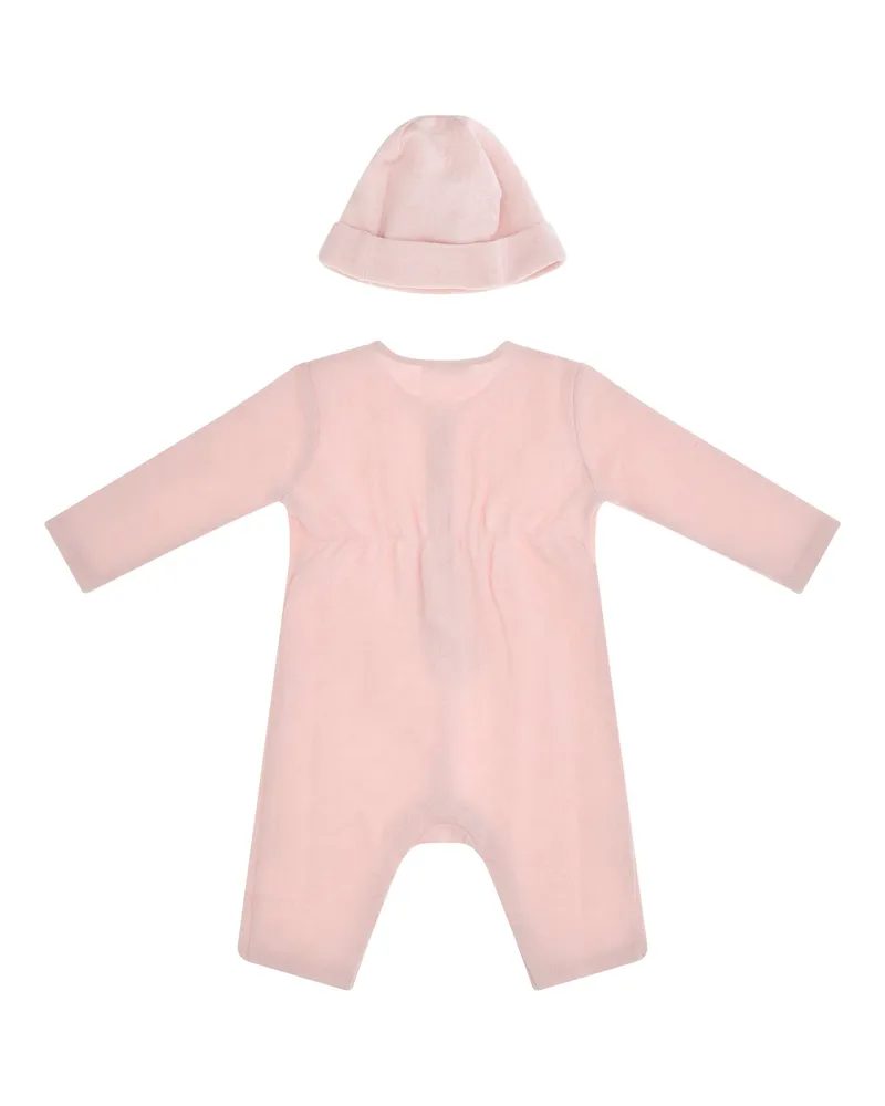 Gucci Boys' Gg Cotton Piqué Baby Gift Set Pink-Mix Extras Pink/mix Pink
