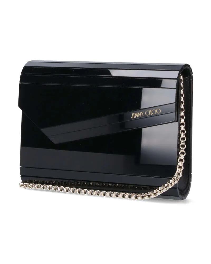 Jimmy Choo Women's Bags Black Outer: Plexy Black