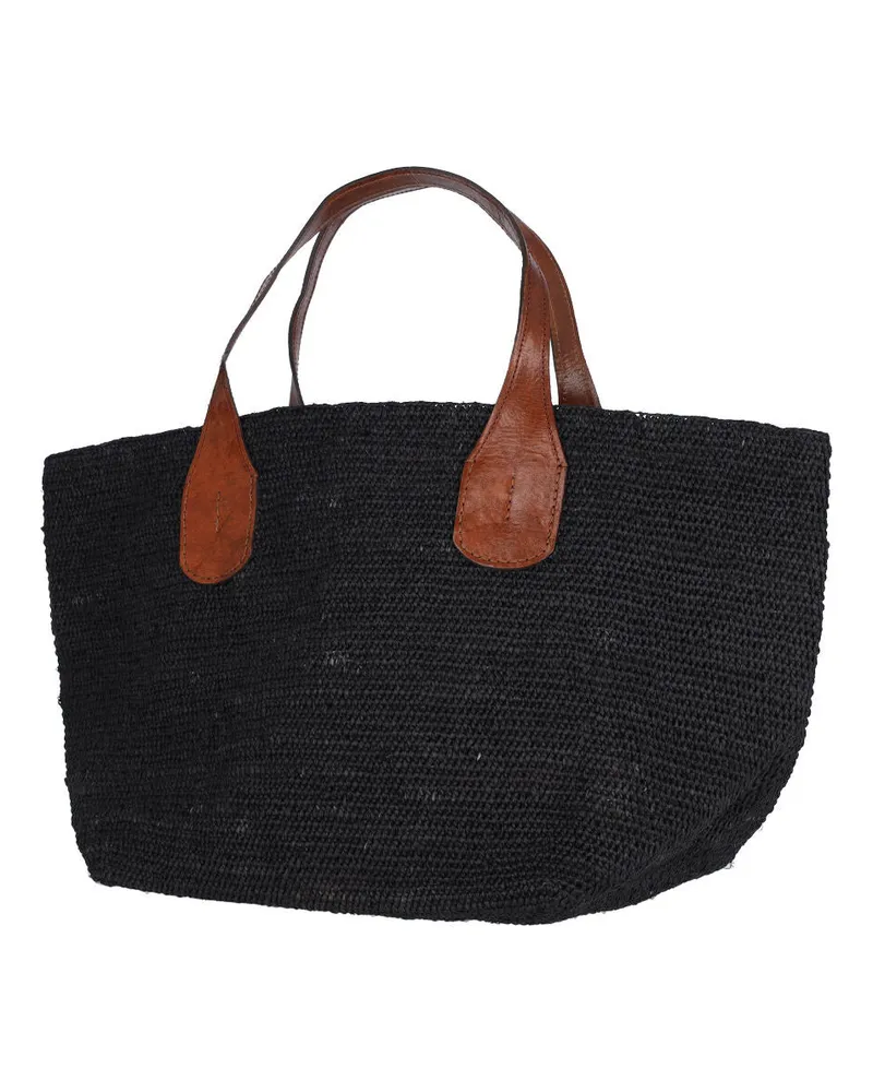 IBELIV Women's Bags Black Raphia Black