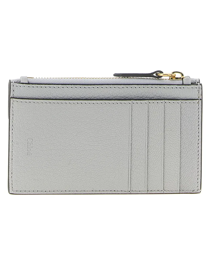 Chloé Wallet — Grey-Blue Grey-blue