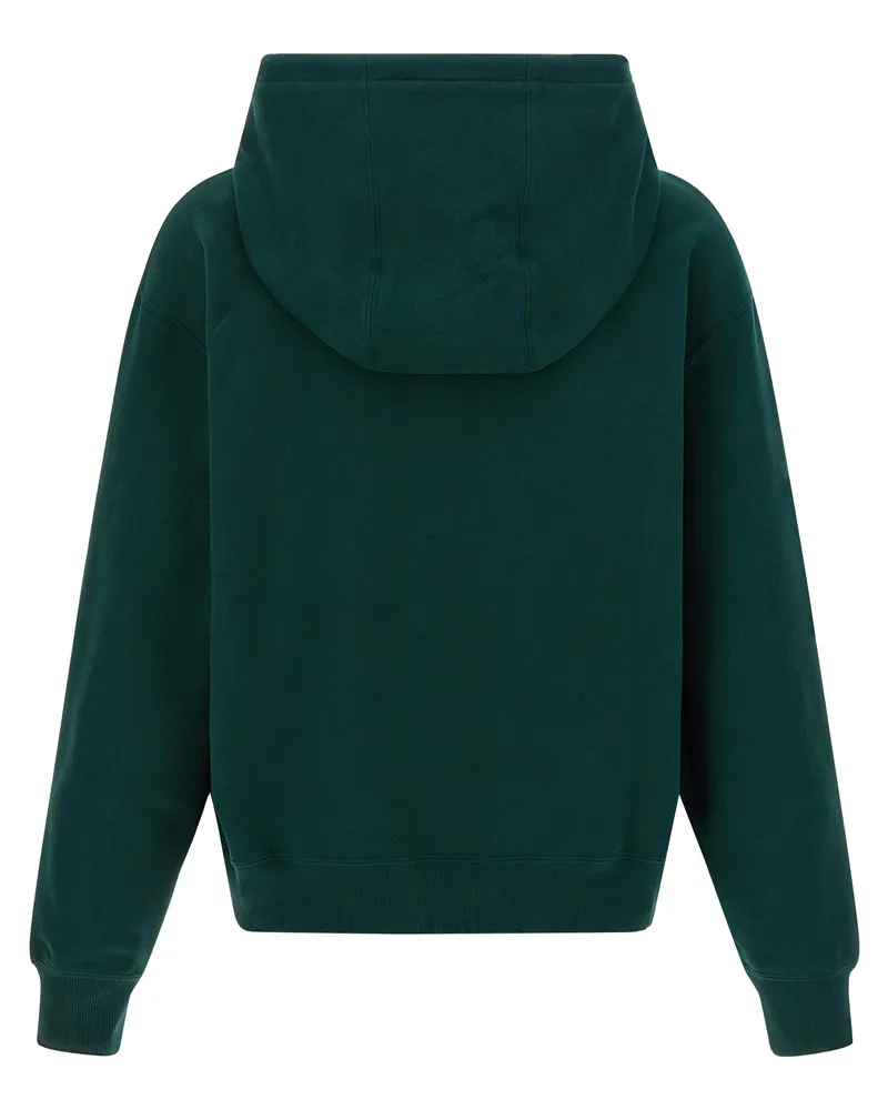 Saint Laurent Men's Bicolor Cotton Sweatshirt Clothing Green