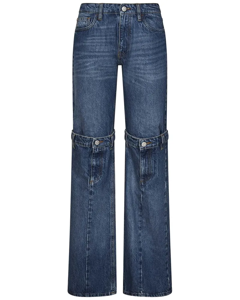 COPERNI Open Knee Jeans — Blue Blue