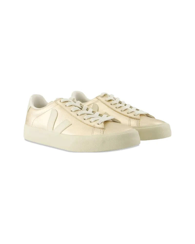 VEJA Plpie Sneakers — Gold Gold