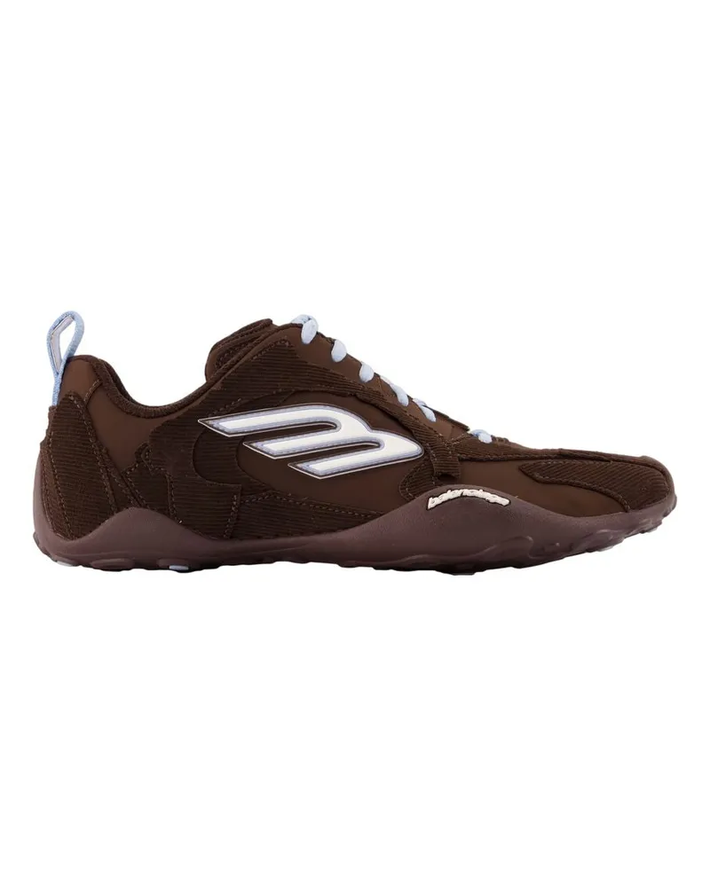 Balenciaga Women's Monday Ultra Sneaker Brown Calfskin Brown