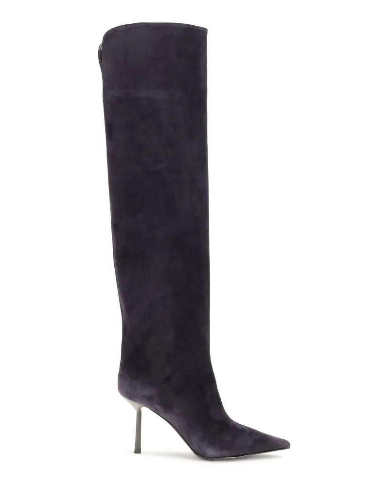 Le Silla Women's Bella Over-The-Knee Suede Boots Muse Navy