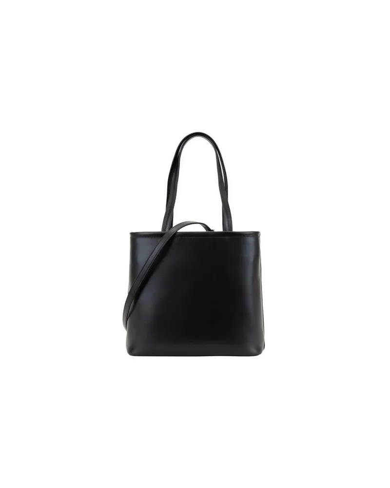 Prada Women's Black Calfskin Tote Bag Black