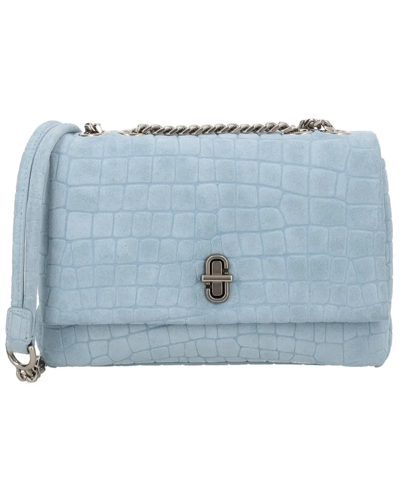 Marc Jacobs Women's Shoulder Bag Slim Dual Baby Blue Cow Leather Blue
