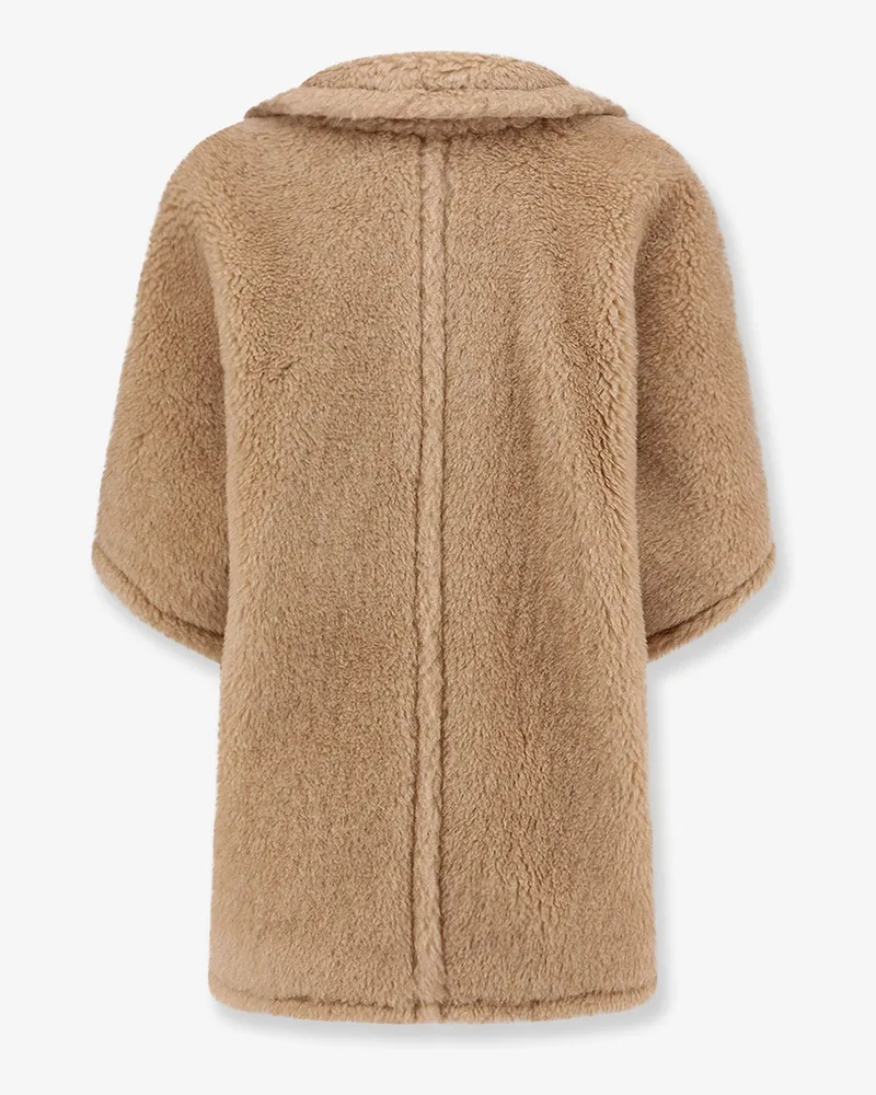 Max Mara Women's Cape Mxacavallo Beige Alpaca, Cashmere & Silk Jacket Beige