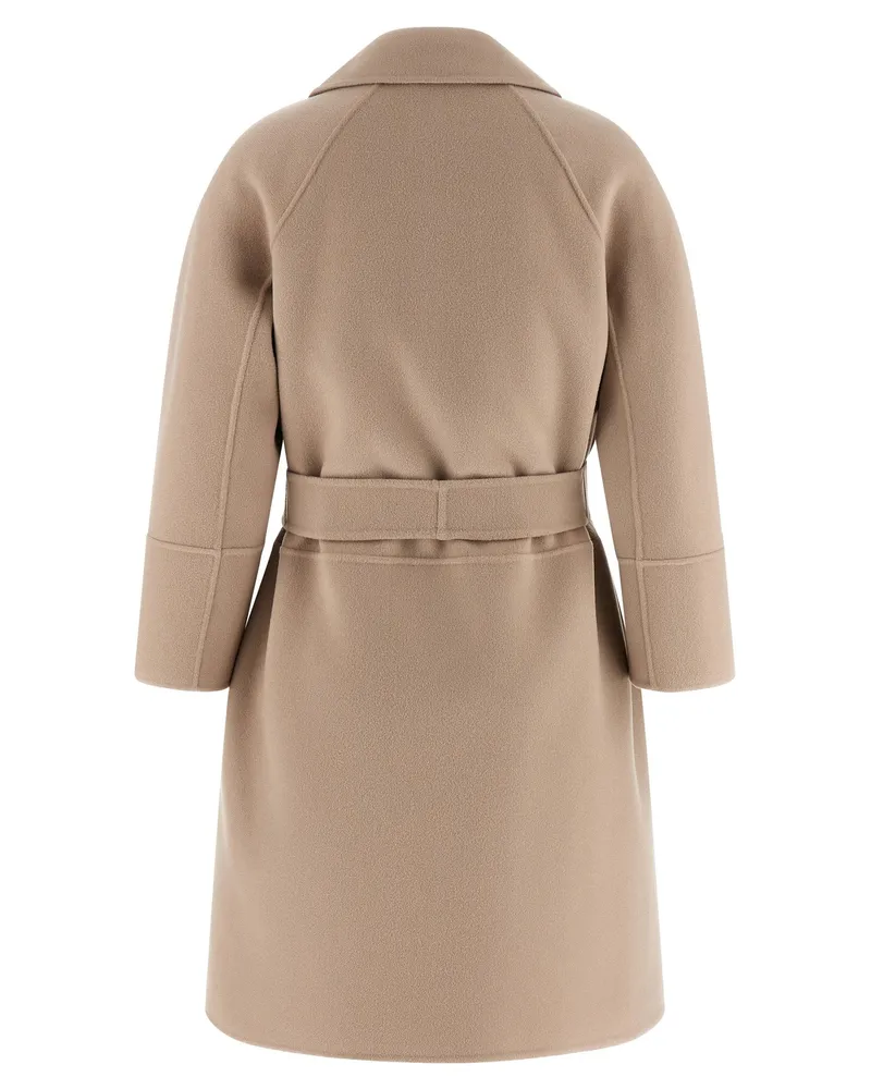 Max Mara Arona Coat — Beige Beige