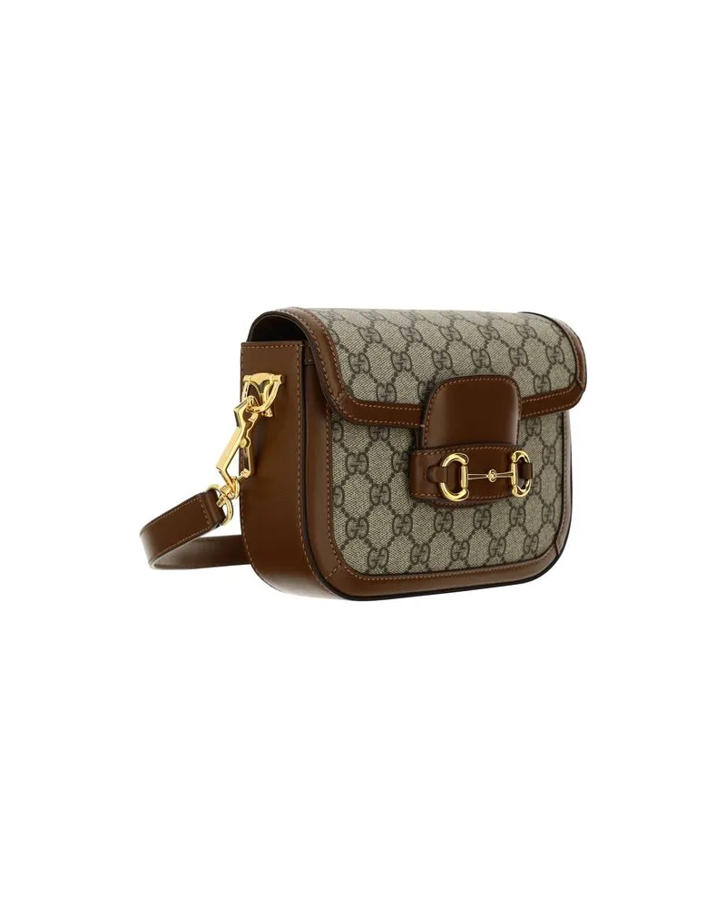 Gucci Women's Brown Polyethylene Shoulder Bag Brown