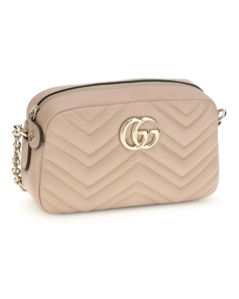 Gucci Marmont Shoulder Bag — Beige Beige