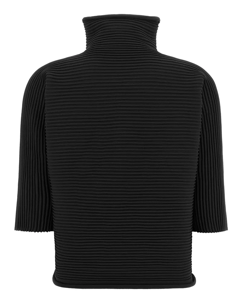 Issey Miyake Blouse — Black Black