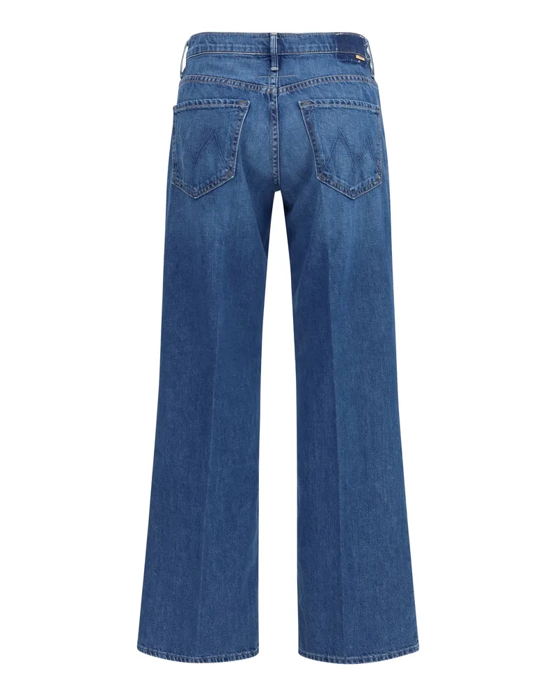 Mother Women's Mid Rise Maven Skimp Jeans Big Tipper Cotton Blue