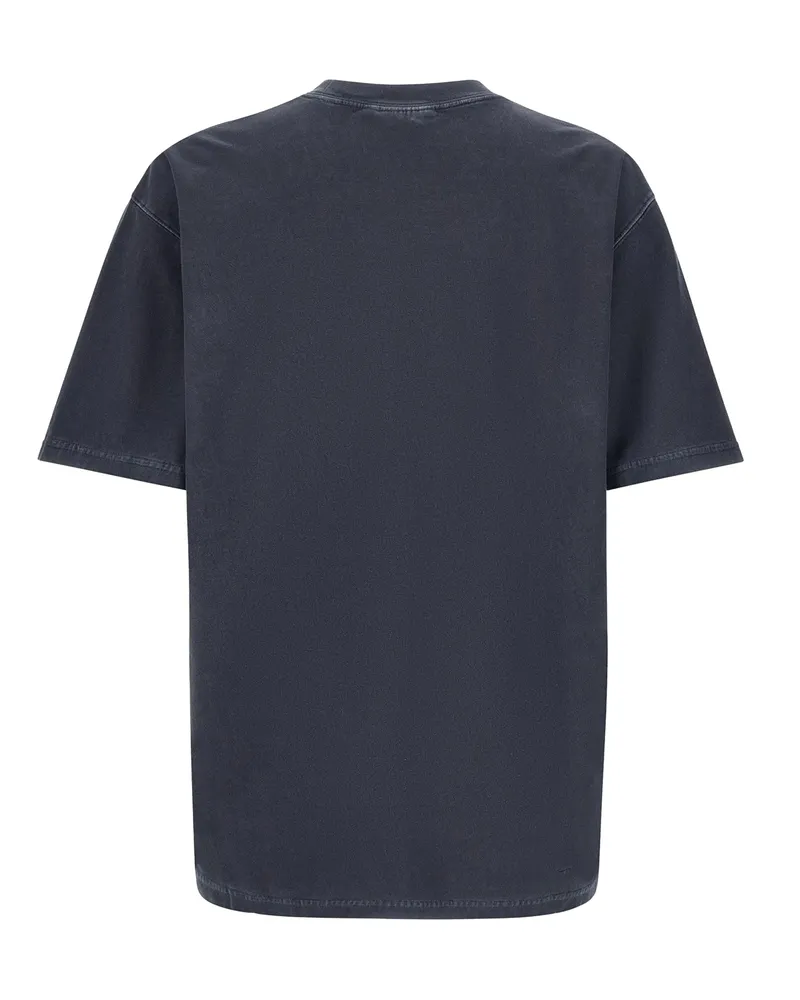 Carhartt WIP Men's T-Shirt Loose Pocket Dark Navy Organic Cotton Single Jersey T-Shirts And Polos Navy