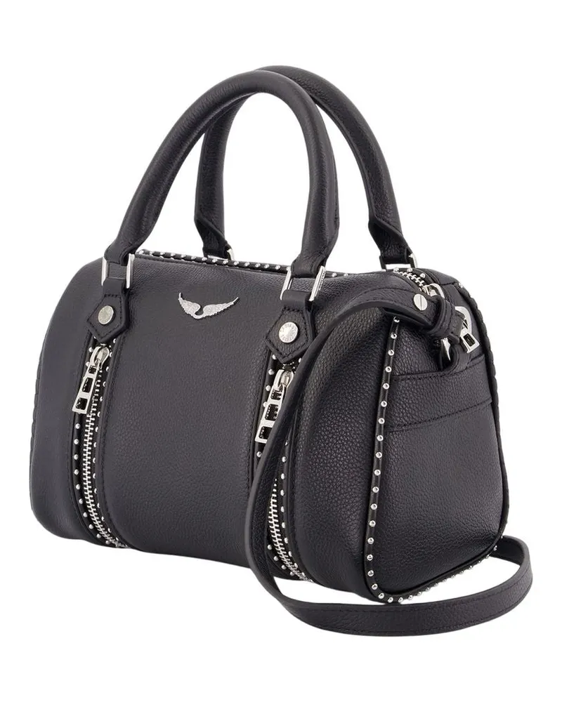 Zadig & Voltaire Women's Xs Sunny Studs Bag -  Leather Black Cowhide Handbags-Purses Black