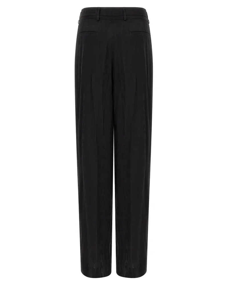 Dries van Noten Peacha Trousers — Black Black