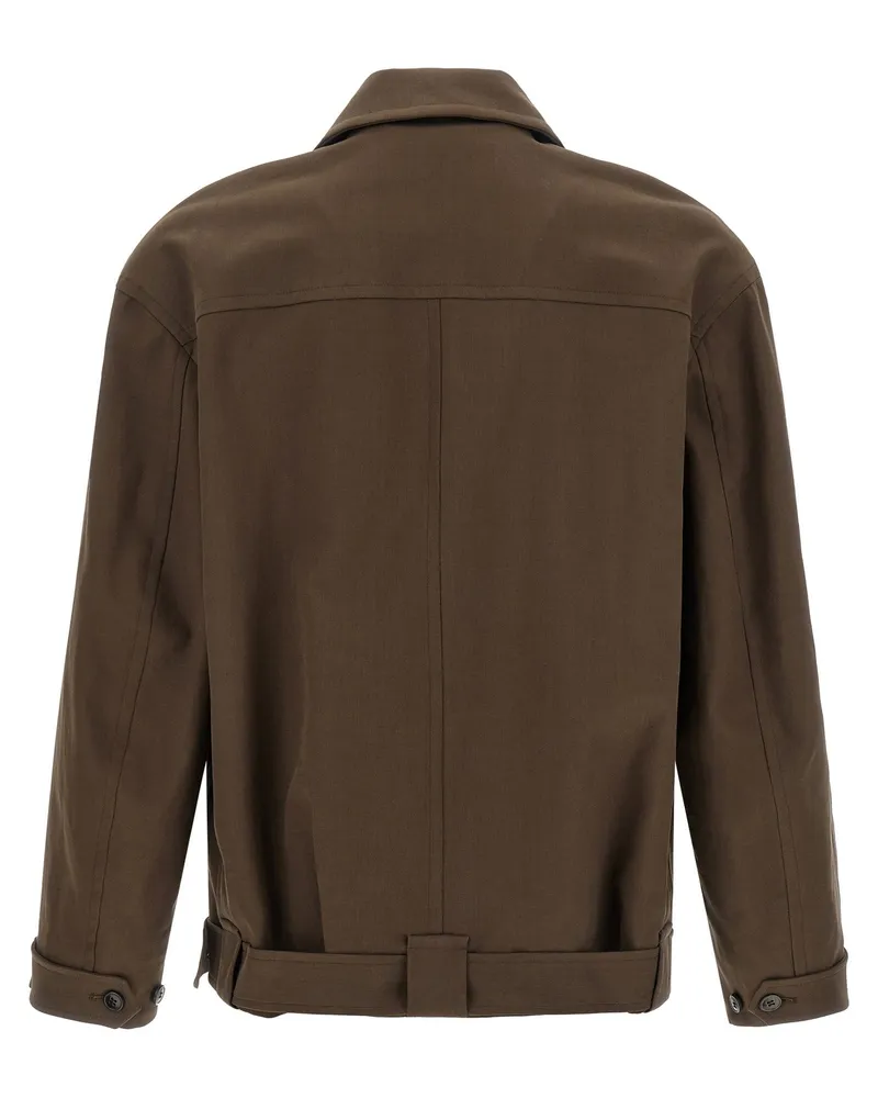 Dries van Noten Jacket — Brown Brown