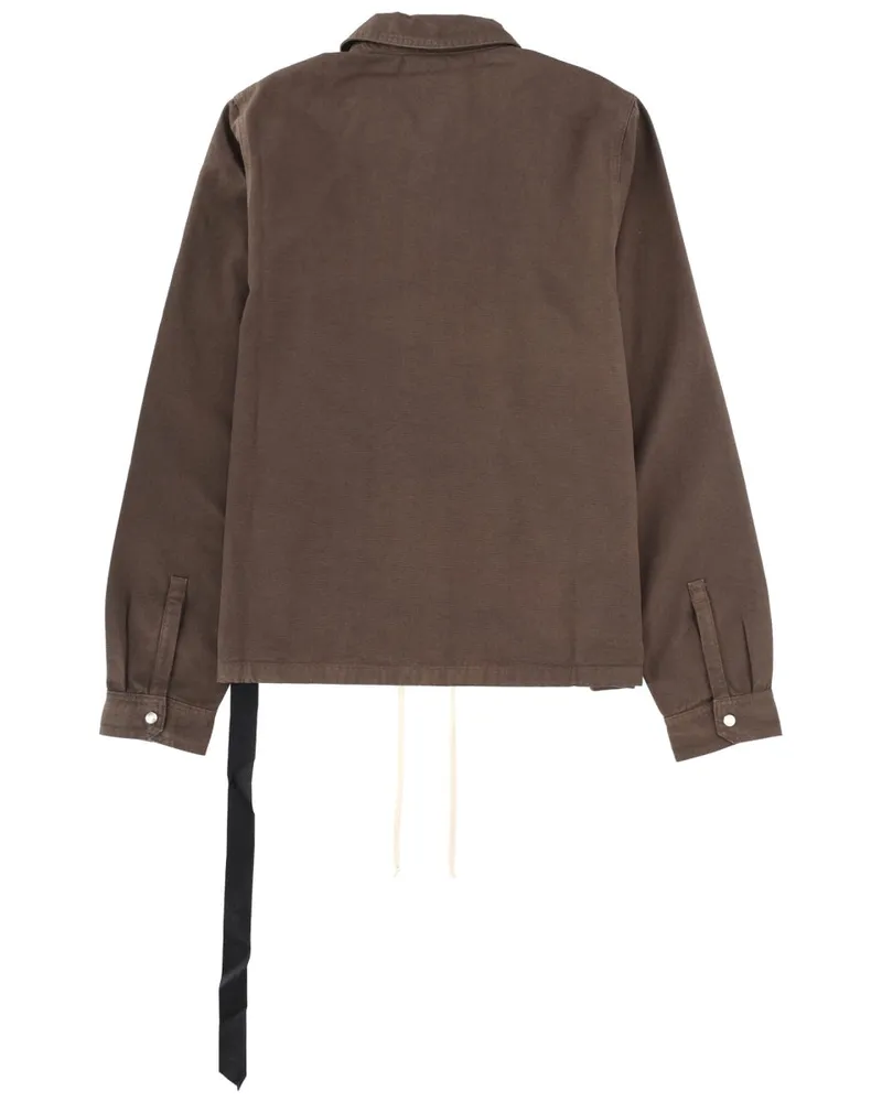 DRKSHDW by Rick Owens Jacket — Brown Brown