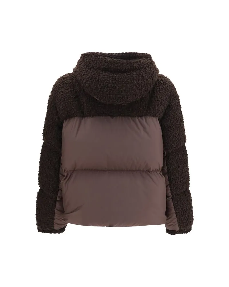 Moncler Cristallin Jacket — Brown Brown