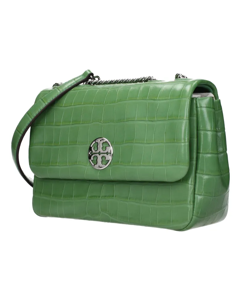Tory Burch Leather Shoulder Bag — Green Green