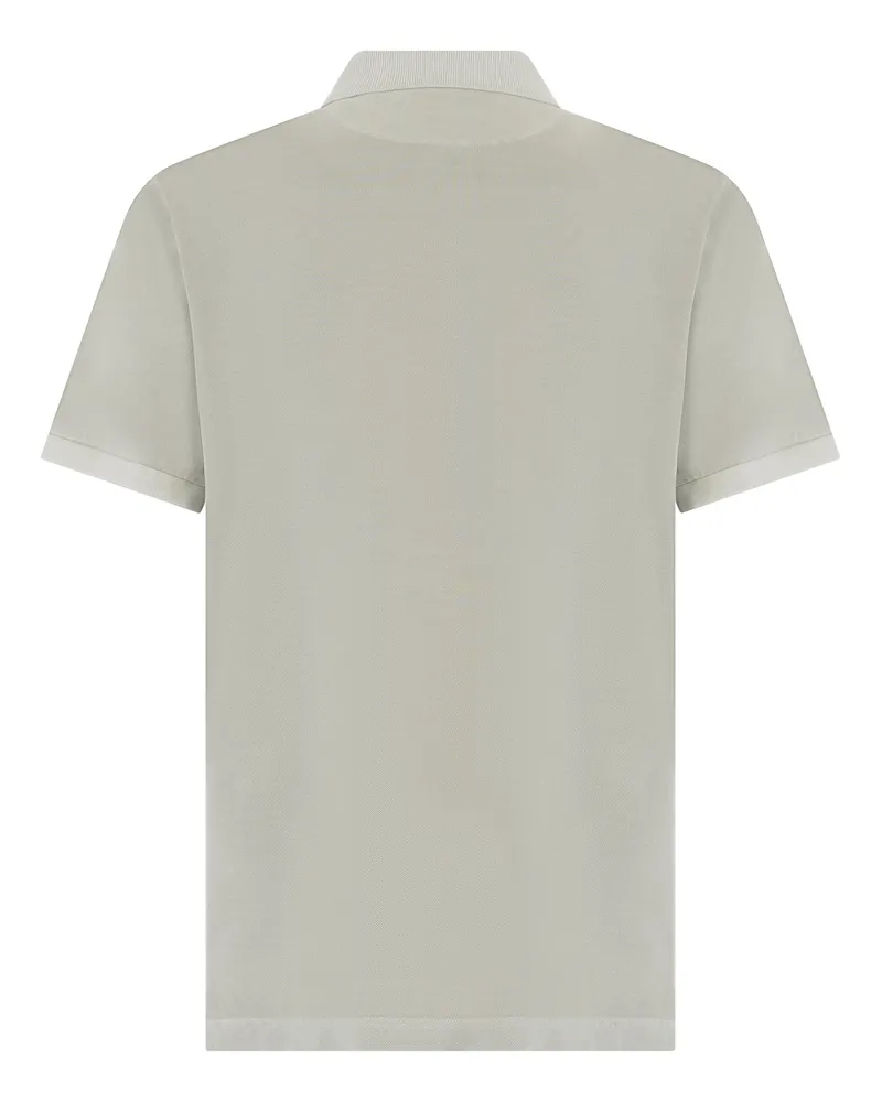 Gant Men's Short Sleeve Polo Ecru Cotton Shirts T-shirts And Polos Beige