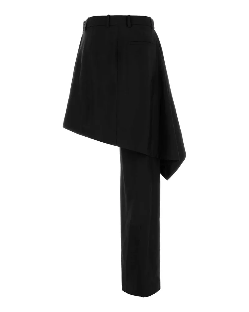 Bottega Veneta 819909v0b30 1000 Black Exterior: Wool Gonne Skirt Black