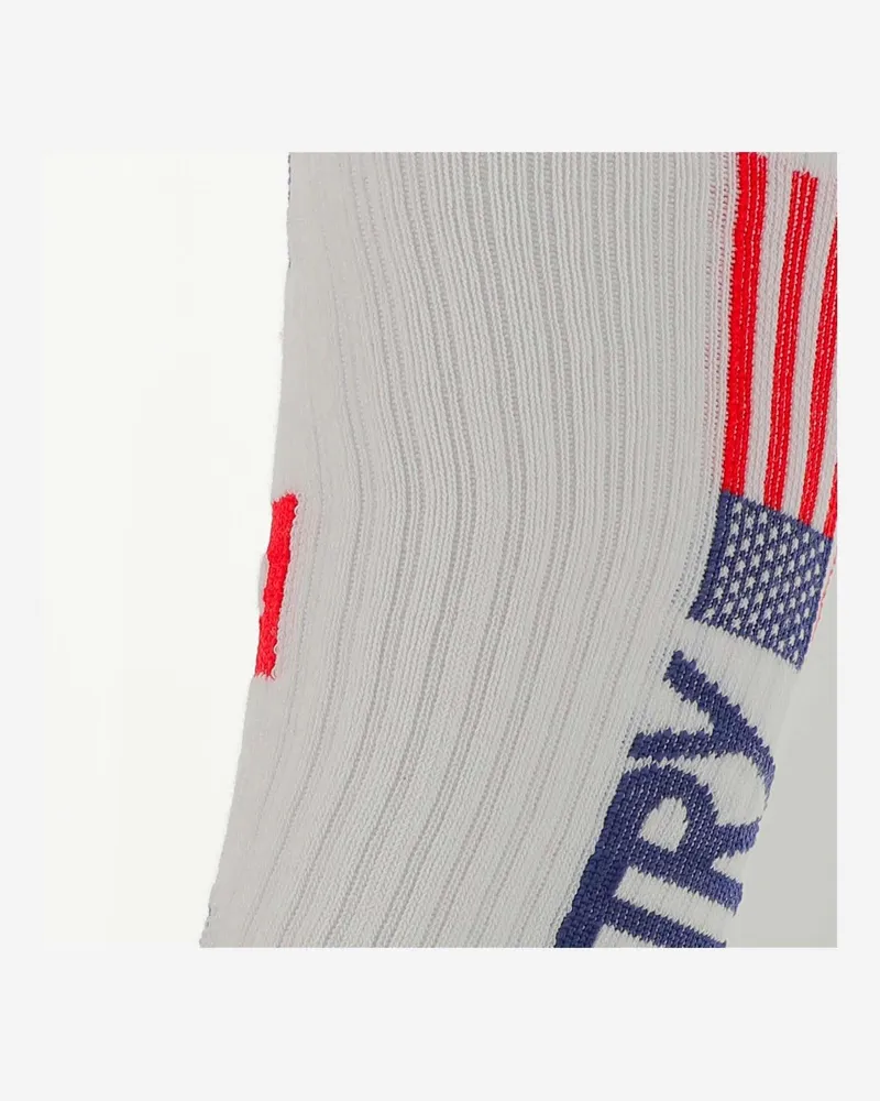 AUTRY Men Socks White Stretch Cotton White