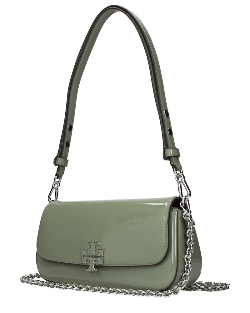 Tory Burch Leather Shoulder Bag — Green Green