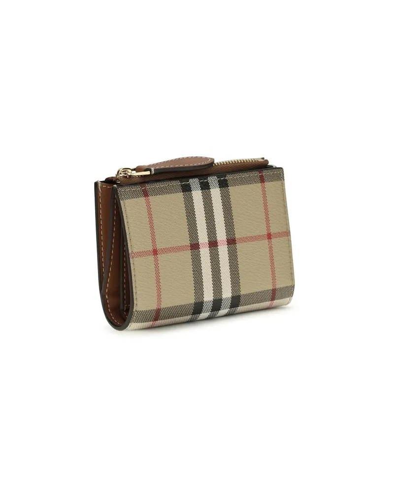 Burberry Women's Beige Polyethylene Wallet Beige