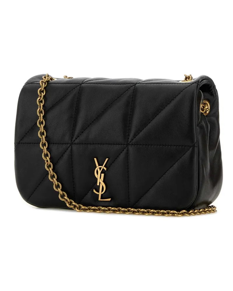 Saint Laurent Women's Jamie Shoulder Bag Black Leather Black
