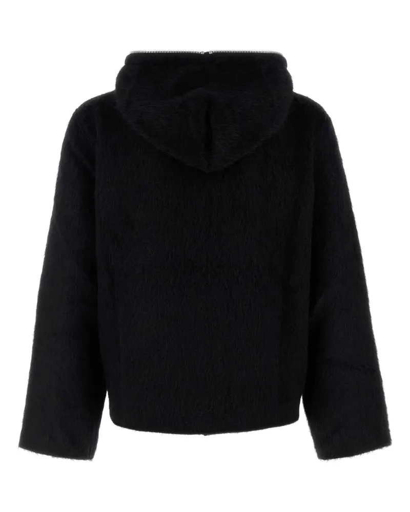 Our Legacy Black Hairy Wool Felpe Sweater Black