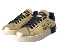 Portofino Sneaker — Gold